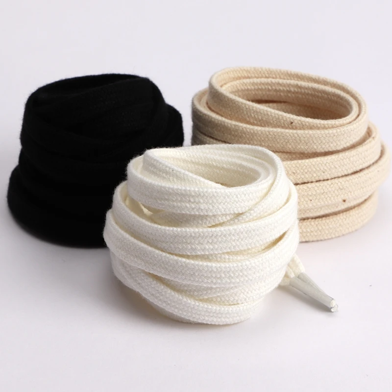 100 Cotton Flat Shoelaces with - Lace Replacement Flat 评论和价格