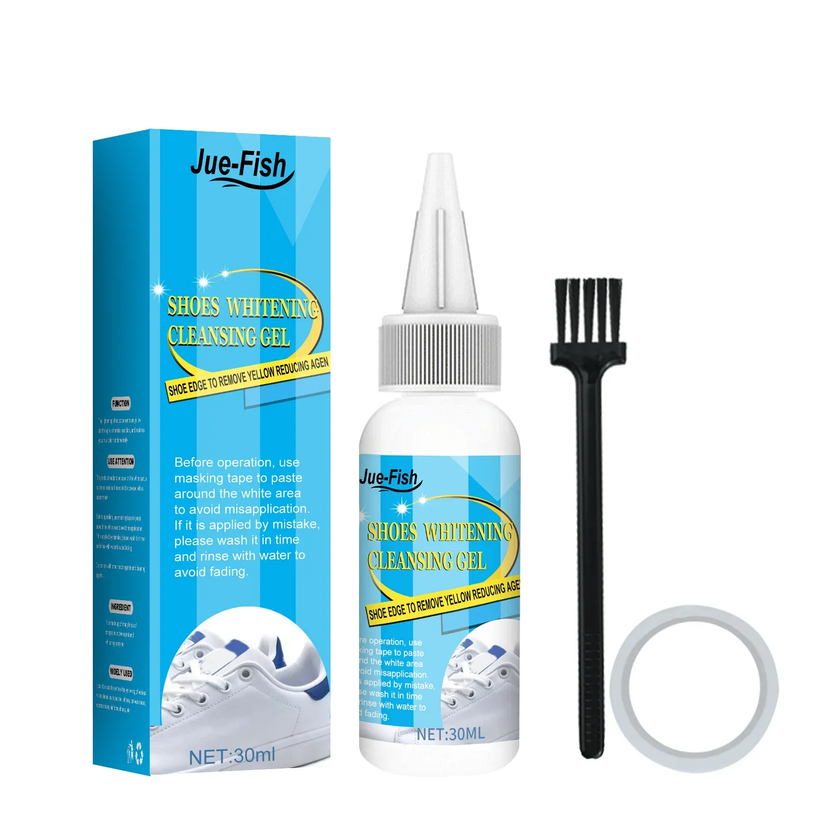 White Shoes Cleaning Gel Stain - Sneaker Care Products 评论和价格