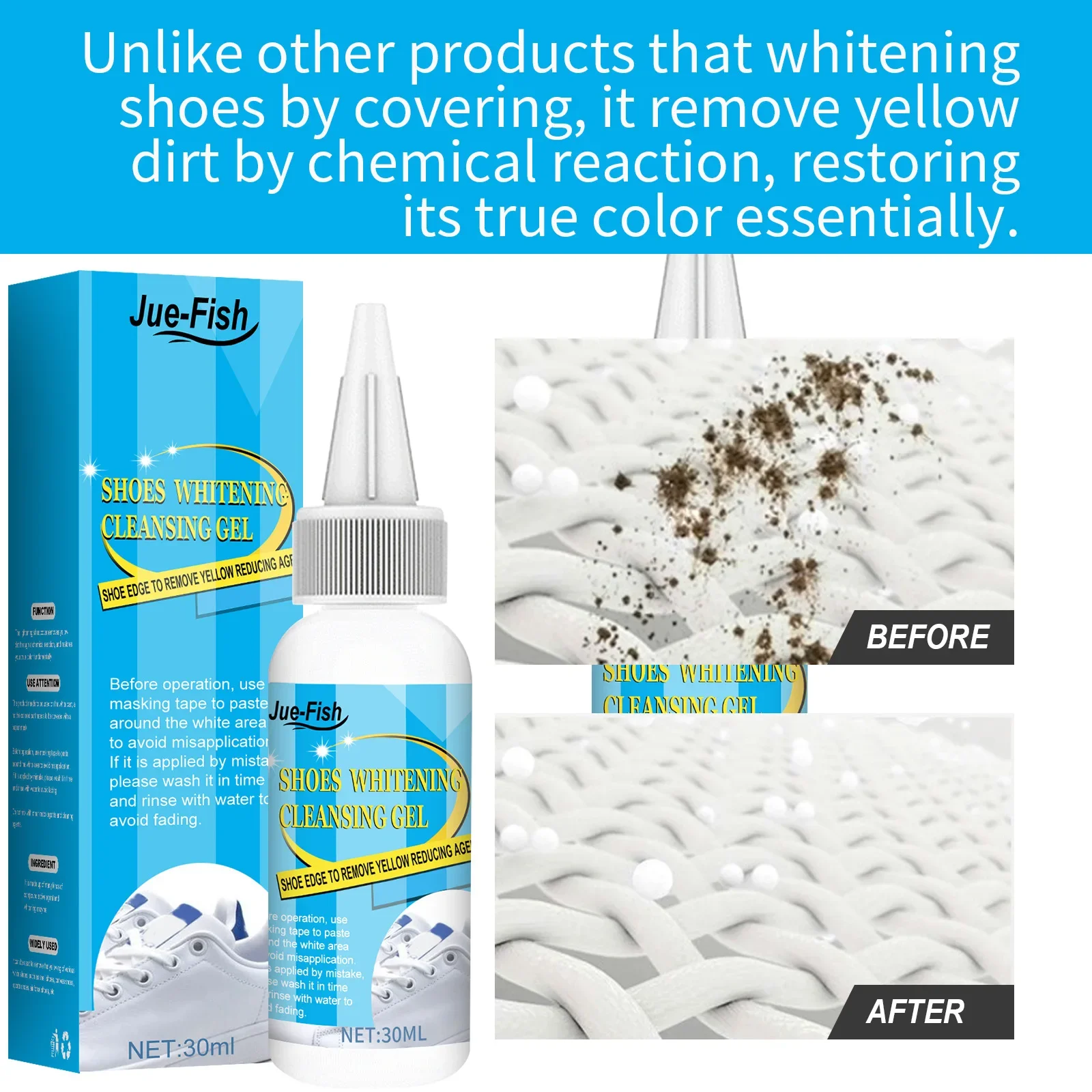 White Shoes Cleaning Gel Stain - Sneaker Care Products 评论和价格